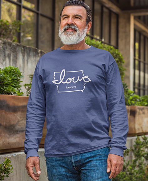 Iowa Love T Shirt