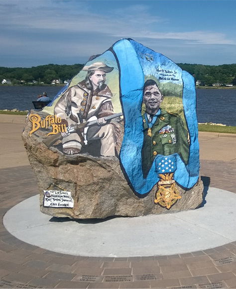 Scott County Painted Freedom Rock