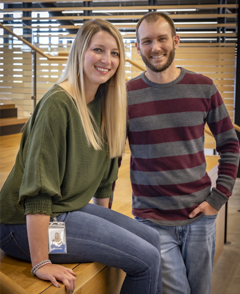 Whitney and Elliot Hoff