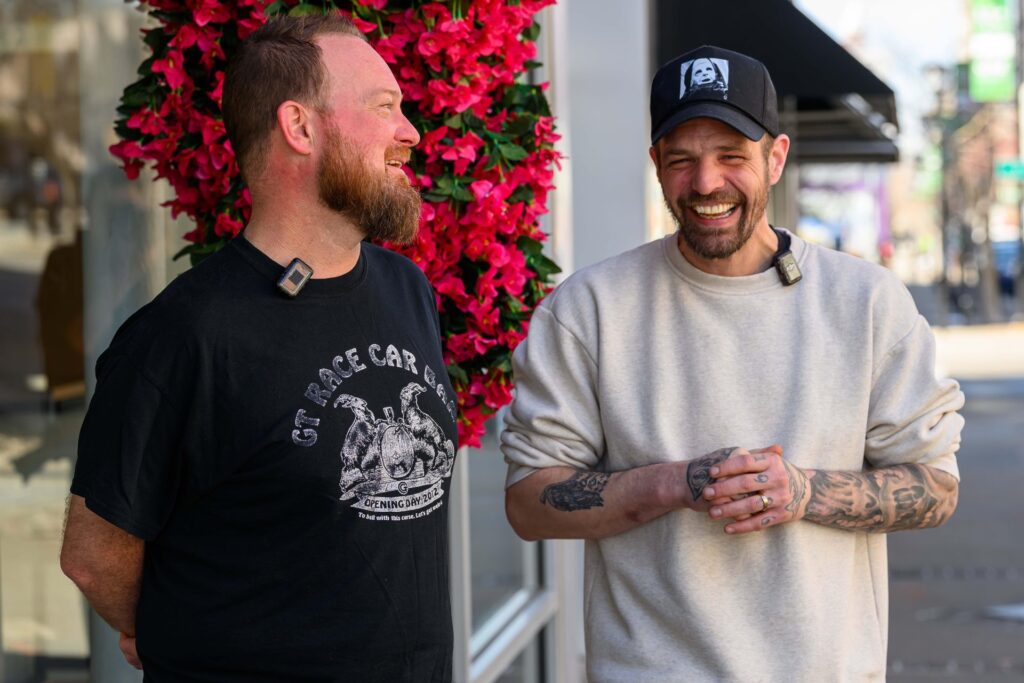 Nick Hanke and Phil Shires of Masao restuarant